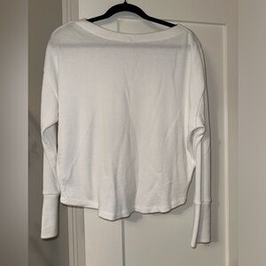 Waffle Long sleeve Top